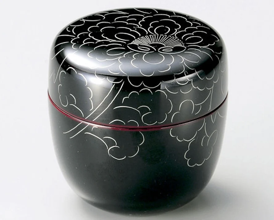 Japanese Lacquer Tea Caddy | Lacquer Matcha Caddy from Japan for Tea - Image 3