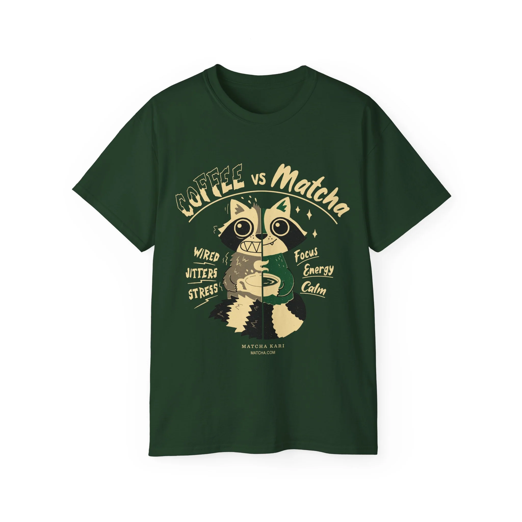 Matcha vs Coffee Shortsleeve - Image 2